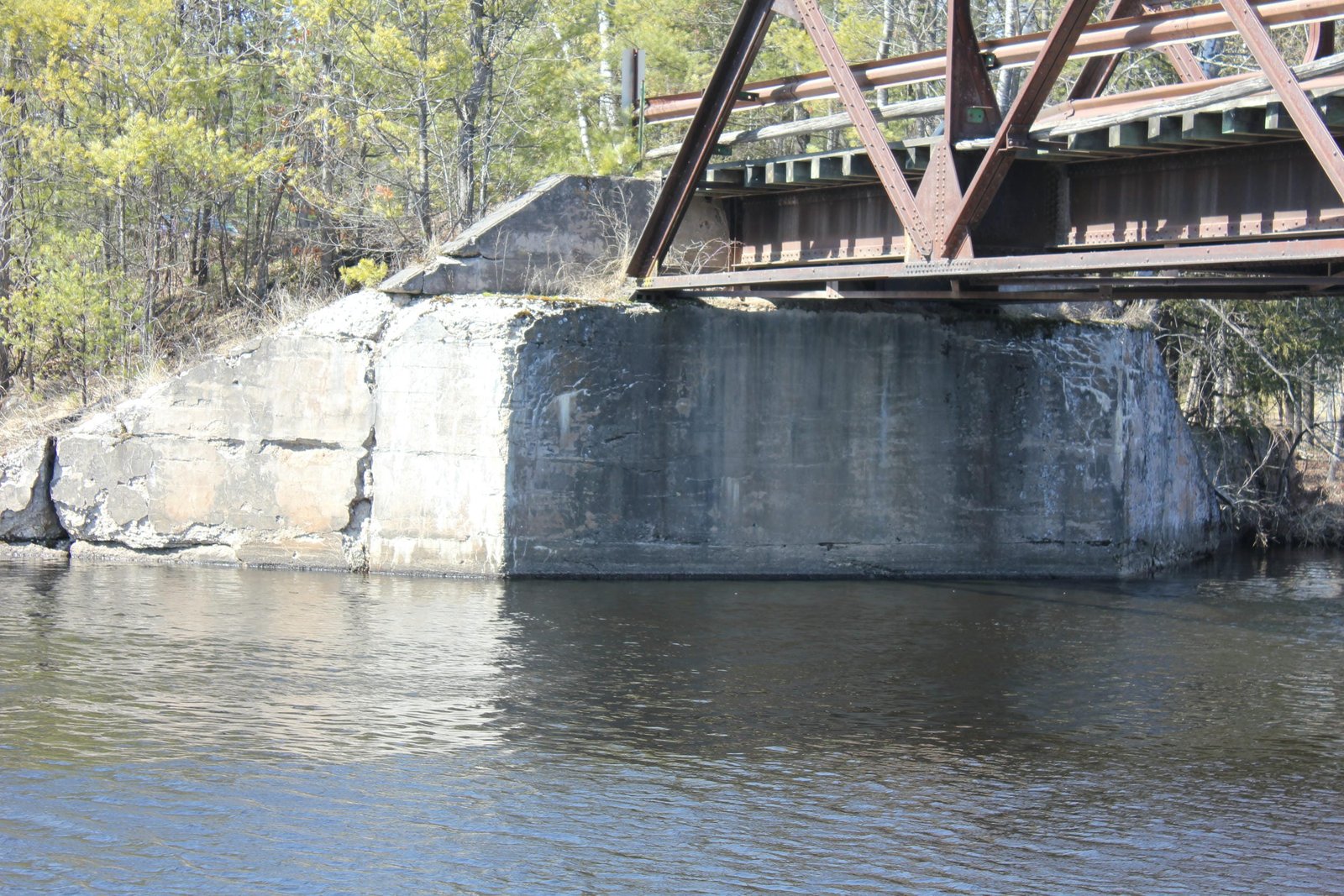 West abutment